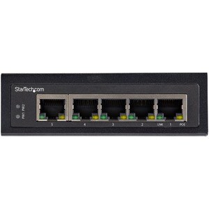 StarTech.com 5 Ports Ethernet Switch - Gigabit Ethernet - 10/100/1000Base-T - 2 Layer Supported - 126 W Power Consumption 