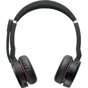 Jabra EVOLVE 75 MS Wireless Over-the-head Stereo Headset - Binaural - Circumaural - 3048 cm - Bluetooth - 20 Hz to 20 kHz 