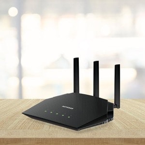 Netgear RAX10 Wi-Fi 6 IEEE 802.11ax Ethernet Drahtlos Router - 2,40 GHz ISM-Band - 5 GHz UNII-Band - 225 MB/s Drahtlosgesc