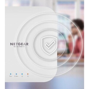 Netgear WAX214 802.11ax 1.76 Gbit/s Wireless Access Point - 2.40 GHz, 5 GHz - 1 x Network (RJ-45) - Gigabit Ethernet - PoE