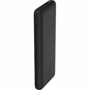 Belkin BoostCharge Plus 10K USB-C Power Bank with Integrated Cables - Black