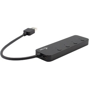 i-tec USB-Hub - USB 3.0 - Extern - Schwarz - 4 Total USB Port(s) - 4 USB 3.0 Port(s) - PC, Mac, Linux, Android, ChromeOS