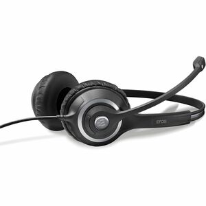 EPOS IMPACT SC 260 Headset - Stereo - Easy Disconnect - Wired - On-ear - Binaural - Noise Cancelling, Electret, Uni-direct