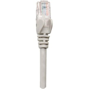 Intellinet Network Patch Cable, Cat6, 0.25m, Grey, Copper, U/UTP, PVC, RJ45, Gold Plated Contacts, Snagless, Booted, Polyb