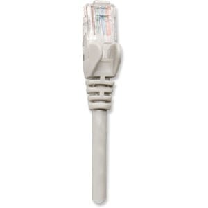 Network Patch Cable, Cat5e, 1.5m, Grey, CCA, U/UTP, PVC, RJ45, Gold Plated Contacts, Snagless, Booted, Lifetime Warranty, 