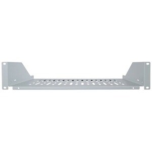 19" Cantilever Shelf, 2U, Fixed, Depth 350mm, Max 15kg, Grey, Three Year Warranty - 15 kg Maximum Weight Capacity