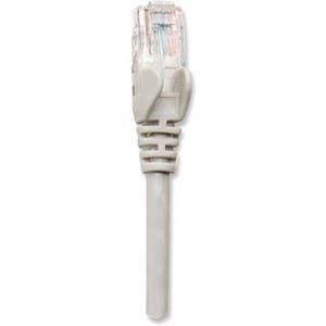 Network Patch Cable, Cat5e, 3m, Grey, CCA, U/UTP, PVC, RJ45, Gold Plated Contacts, Snagless, Booted, Lifetime Warranty, Po