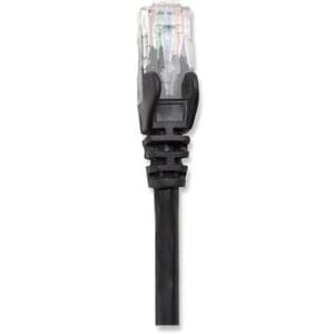 Network Patch Cable, Cat5e, 2m, Black, CCA, U/UTP, PVC, RJ45, Gold Plated Contacts, Snagless, Booted, Lifetime Warranty - 