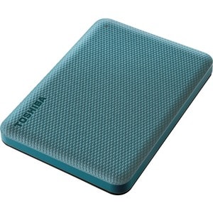 Toshiba Canvio Advance HDTCA10EG3AA 1 TB Portable Hard Drive - 2.5" External - Green - MAC Device Supported - USB 3.2 (Gen