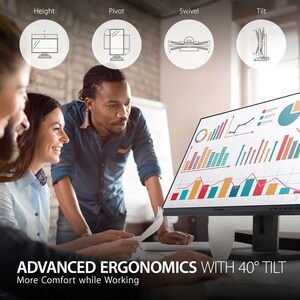 Viewsonic VG2456 60,5 cm (23,8 Zoll) Full HD WLED LCD-Monitor - 16:9 Format - Schwarz - 609,60 mm Class - IPS-Technologie 