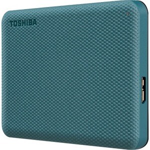 Toshiba Canvio Advance Tragbar Festplatte - 2,5" Extern - 2 TB - Grün - USB 3.2 (Gen 1)