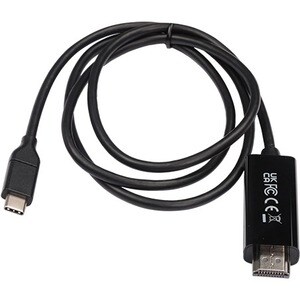 Cable A/V V7 V7UCHDMI-1M - 1 m HDMI/USB-C - para Audio/Video de dispositivos, Ordenador sobremesa, Portátil, Dispositivo m