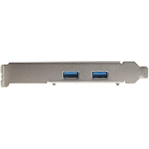 StarTech.com 2-Port USB PCIe Card 10Gbps/port - USB 3.1/3.2 Gen 2 Type-A PCI Express 3.0 x2 Host Controller Expansion Card