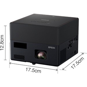 Proiettore 3LCD Epson EF-12 - 16:9 - Nero - 1920 x 1080 - Frontale, Soffitto - 1080p - 12000 Ora Modo normale - Full HD - 