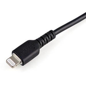 30cm USB-A auf Lightning-Kabel - Aramidfaser - Apple MFi-zertifiziert - Schwarz (RUSBLTMM30CMB) - Cable for iPhone, iPad A