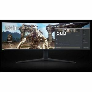 Samsung Odyssey G9 C49G95TSSL 49" Class Dual Quad HD (DQHD) Curved Screen Gaming LED Monitor - 32:9 - Black - 124.5 cm (49