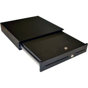 apg ECD410 Cash Drawer - 4 Bill - 8 Coin - Serial Port - Black