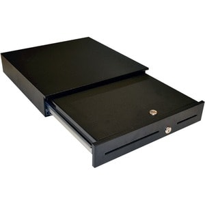 apg ECD410 Cash Drawer - 4 Bill - 8 Coin - Serial Port - Black