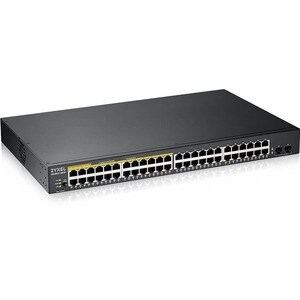 ZYXEL GS1900 GS1900-48HPv2 48 Ports Manageable Ethernet Switch - Gigabit Ethernet - 10/100/1000Base-T, 100/1000Base-X - 2 