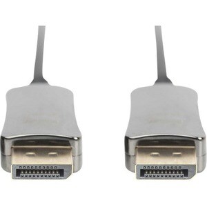 Digitus 20 m Hybrid-Glasfaserkabel AV-Kabel - 1 Stück - Cable for Audio-/Video-Gerät, HDTV, Blu-ray-Player, DVD, Spielkons