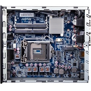 SHUTTLE SLIM DH410S BAREBONE PC H410 CHIPSET NO CPU/RAM/HDD/SSD/OS