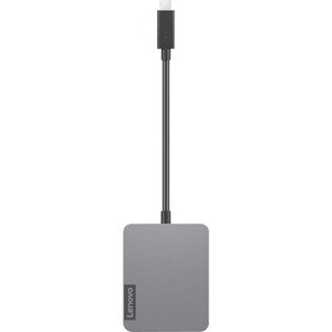 Lenovo USB-C Travel Hub Gen2 - for Monitor - USB Type C - USB Type-C - Network (RJ-45) - HDMI - VGA - Wired