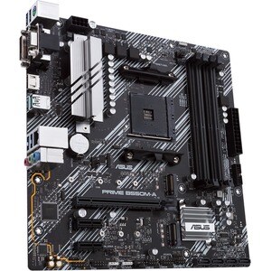 Asus Prime B550M-A/CSM Desktop Motherboard - AMD B550 Chipset - Socket AM4 - Micro ATX - 128 GB DDR4 SDRAM Maximum RAM - D
