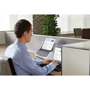 PFU Scanner desktop Fujitsu IX1400. Maximum scan size: 216 x 360 mm, Optical scanning resolution: 600 x 600 DPI. Scanner t