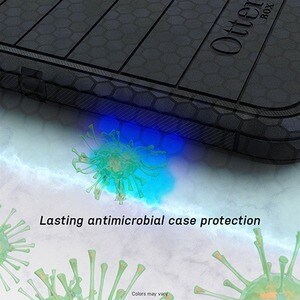 OtterBox Defender Series Pro Rugged Carrying Case (Holster) Samsung Galaxy S21 Ultra 5G Smartphone - Black - Bacterial Res
