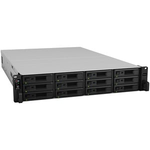 Synology RackStation RS3621RPxs SAN/NAS Storage System - Intel Xeon D-1531 Hexa-core (6 Core) 2.20 GHz - 12 x HDD Supporte