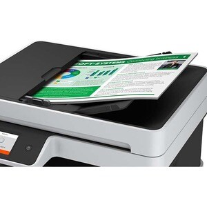Epson EcoTank Pro ET-5150 Inkjet Multifunction Printer-Color-White-Copier/Scanner-4800x1200 dpi Print-Automatic Duplex Pri