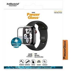 PanzerGlass Original Tempered Glass Anti-glare Screen Protector - Clear - For LCD Apple Watch - Shock Resistant, Scratch R