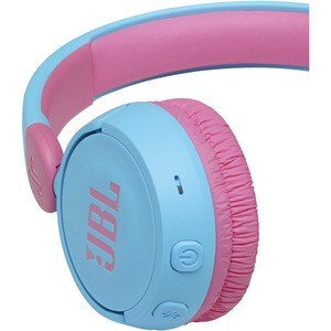 JBL Jr310BT Wireless On-ear Stereo Headset - Blue - Binaural - Ear-cup - 1500 cm - Bluetooth - 32 Ohm - 20 Hz to 20 kHz