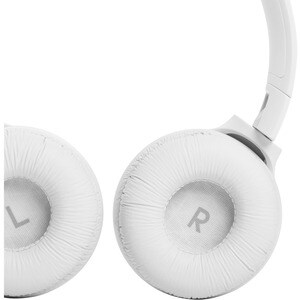 JBL Tune 510BT Wireless Over-the-head Stereo Headset - White - Binaural - Circumaural - Bluetooth - 32 Ohm - 20 Hz to 20 kHz