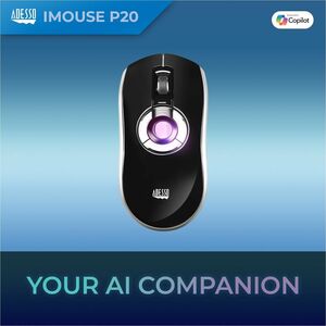Adesso Wireless presenter mouse (Air Mouse Elite) - With the iMouse P20 you can deliver presentations and lectures from up
