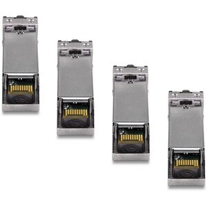 TRENDnet TEG-MGBSX/4 SFP (mini-GBIC) - 1 x LC Duplex 1000Base-X Network - 4 - TAA Compliant - For Optical Network, Data Ne
