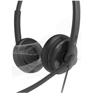 Yealink YHS34 Dual Headset - Stereo - Quick Disconnect - Wired - 32 Ohm - 20 Hz to 20 kHz - Over-the-head - Binaural - Sup