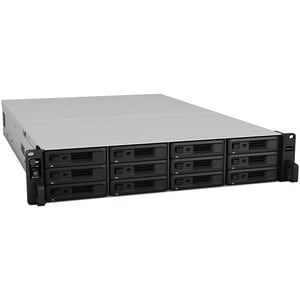 Synology RackStation RS3621RPXS 12 x Total Bays SAN/NAS Storage System - Intel Xeon D-1531 Hexa-core (6 Core) 2.20 GHz - 8