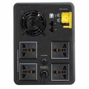 APC by Schneider Electric Back-UPS Line-interactive UPS - 1.60 kVA/900 W - Tower - AVR - 1.10 Minute Stand-by - 230 V AC I