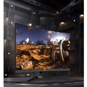 Monitor LCD da gaming Asus VG32VQ1BR 812,8 mm (32") Class WQHD Schermo curvo - 16:9 - Nero - 80 cm (31,5") Viewable - Vert