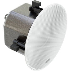 Vaddio 2-way Ceiling Mountable, Flush Mount, Wall Mountable, Recessed Mount, In-wall Speaker - 40 W RMS - White - TAA Comp