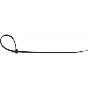 StarTech.com Kabelbinder - Schwarz - 100 / Pack Paket - TAA-konform - Kabelbinder - 248,9 mm Länge - Nylon 66