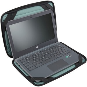 Case Logic Vigil WIS-111 Carrying Case (Sleeve) for 11.6" Chromebook, Notebook - Black - Polyester Body - 10" Height x 0.8