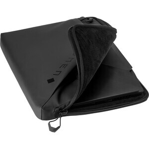 HP Transceptor Tasche (Sleeve) für 38,1 cm (15 Zoll) bis 39,6 cm (15,6 Zoll) Notebook - Schwarz - Plüsch Body - Wasserbest