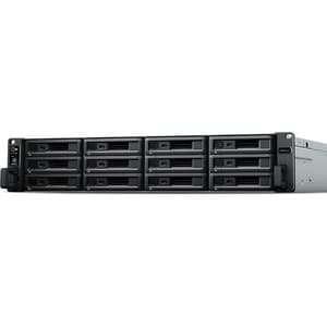 12-bay RackStation (up to 36-bay) Intel Xeon D-1541 8-core 2.1 GHz (turbo to 2.7 GHz) 8GB RAM (up to 64GB)  2x10GbE Base T