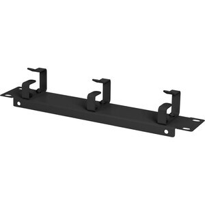 Digitus Kabelführung - Schwarz - 1 Pack Paket - Kabelmanagement-Panel - 1U Rack Height x 10" Panel Width