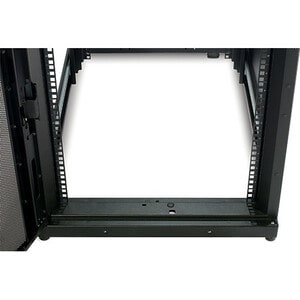 Dell 42U Rack Cabinet for Server, LAN Switch, Patch Panel - 482.60 mm Rack Width - Black - 1364 kg Maximum Weight Capacity