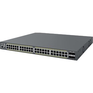 EnGenius Cloud Managed 48-Port Gigabit PoE+ Switch with 4 SFP+ Ports - 48 Ports - Manageable - 2 Layer Supported - Modular