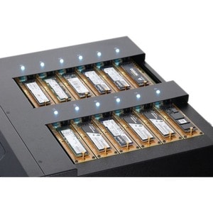 Kanguru KanguruClone 11 M.2 NVMe SSD Pro Duplicator - Standalone - TAA Compliant - 1 x Source Drive(s) Supported - 11 x De