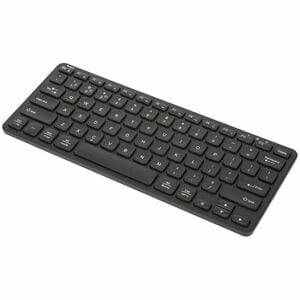 Targus Compact Multi-Device Bluetooth Antimicrobial Keyboard, Black - Wireless Connectivity - Bluetooth - Windows, macOS -